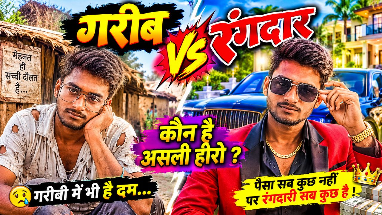 गरीब vs रंगदार। आ गया धमाल मचाने वाला नया गाना।