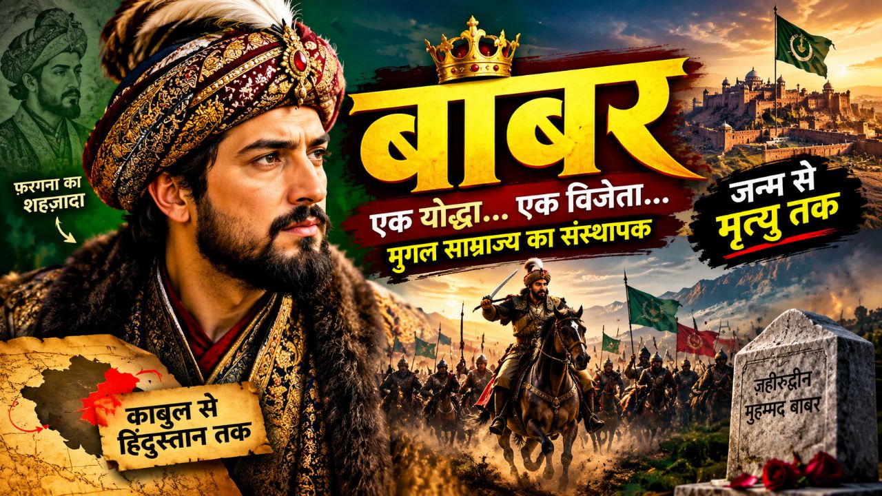#बाबर #Babur #BaburHistory #MughalEmpire #MughalHistory #BaburStory #HistoryInHindi #IndianHistory