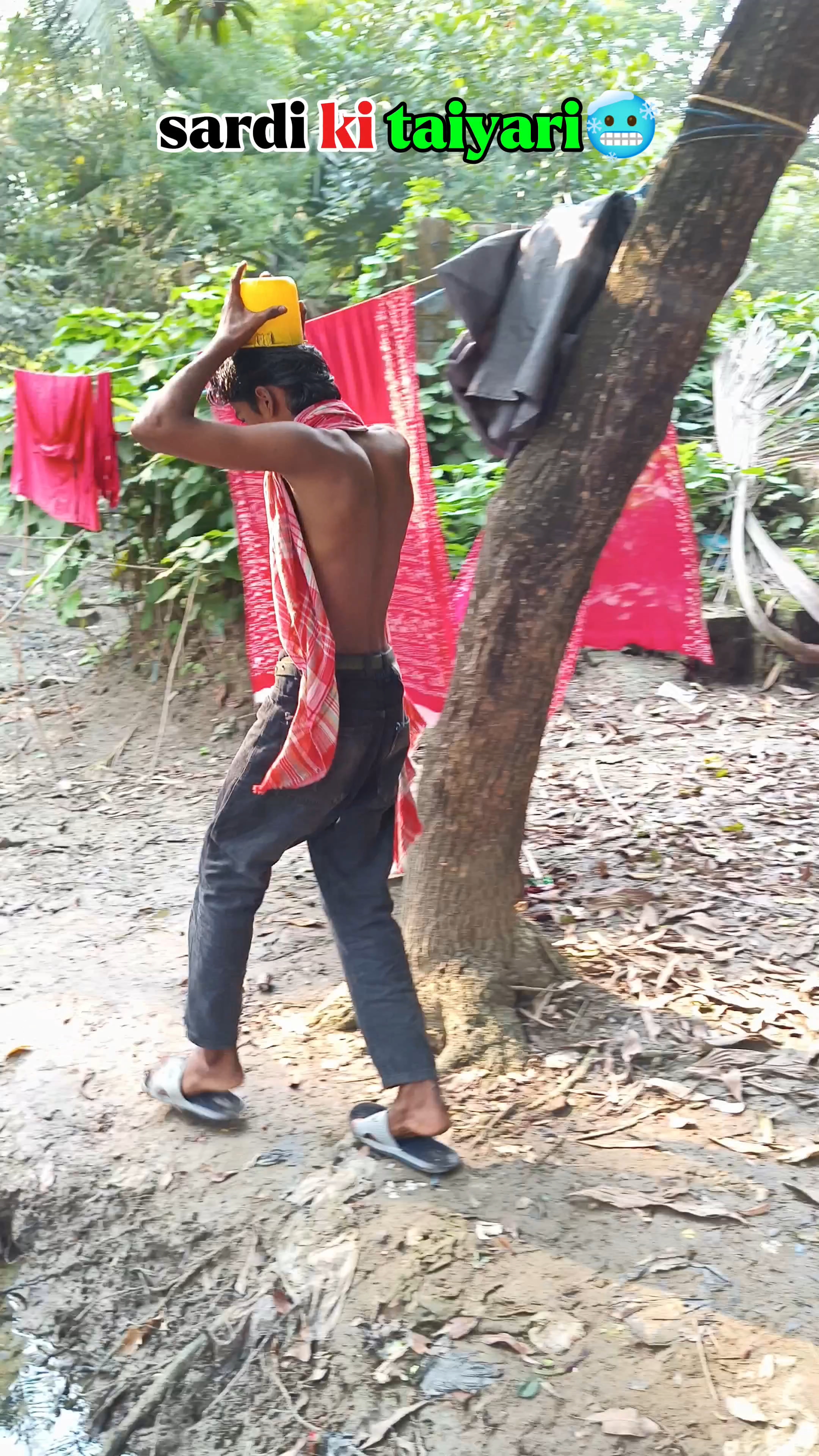 Sardi Ka taiyari