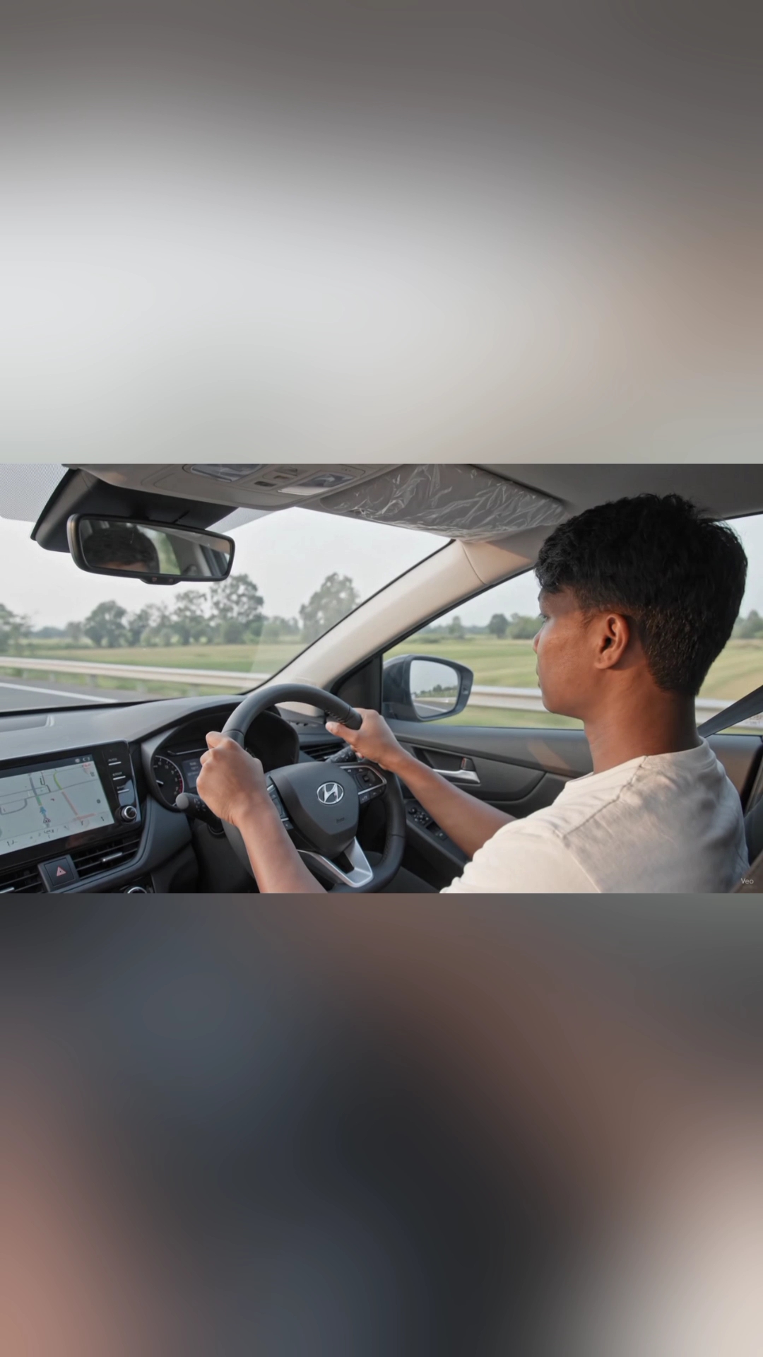 First Time Car Driving 🥰