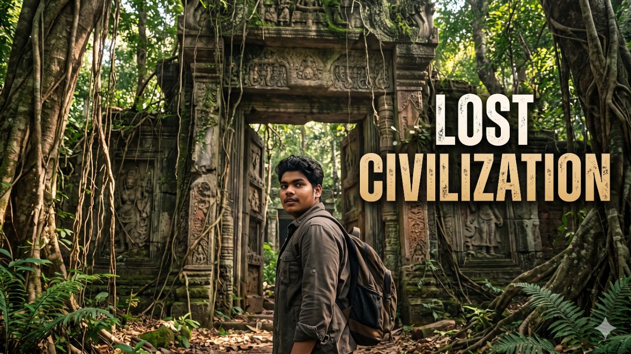 😱 हजारों साल पुरानी खोई हुई सभ्यता में मिला मेरा ही चेहरा! 😨 | Lost Civilization