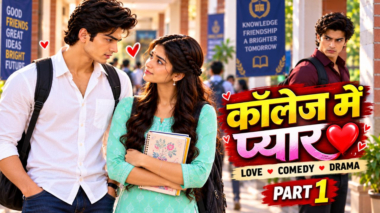 College Love Story ❤️ | जब दोस्ती प्यार में बदलने लगी | Comedy, Romance & Drama | Part 1