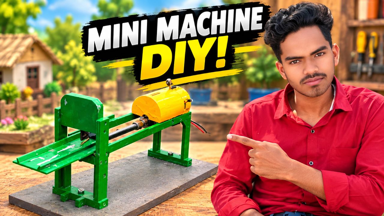 Make a woodcutter machine