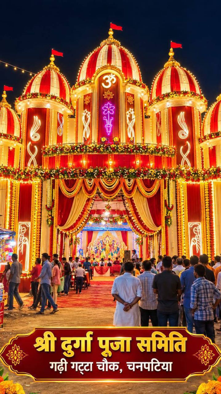 Durga puja chanpatia maa video