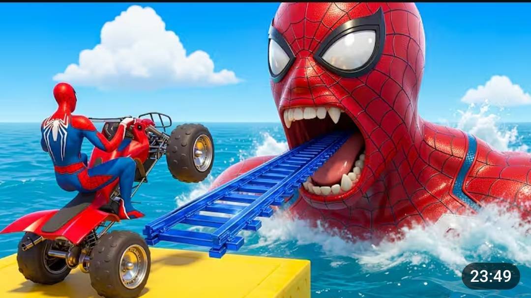 INSANE Car Stunt Challenge! 🚗💨 Can We Survive This Impossible Track#video