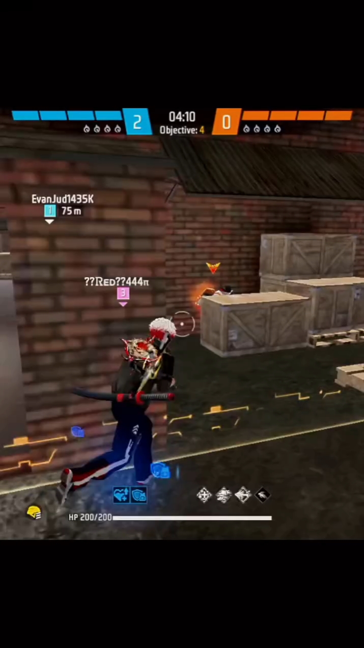 1v4 Clutch in Free fire 🔥