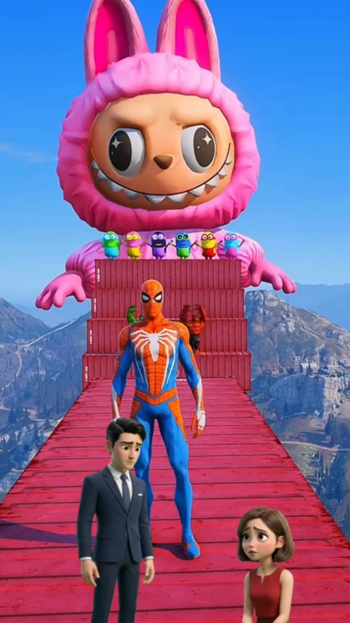 She Tried the Impossible 😱🐰 | Epic 3D Adventure! #3DAnimation​ #Gaming​ #Adventure​ #Funny