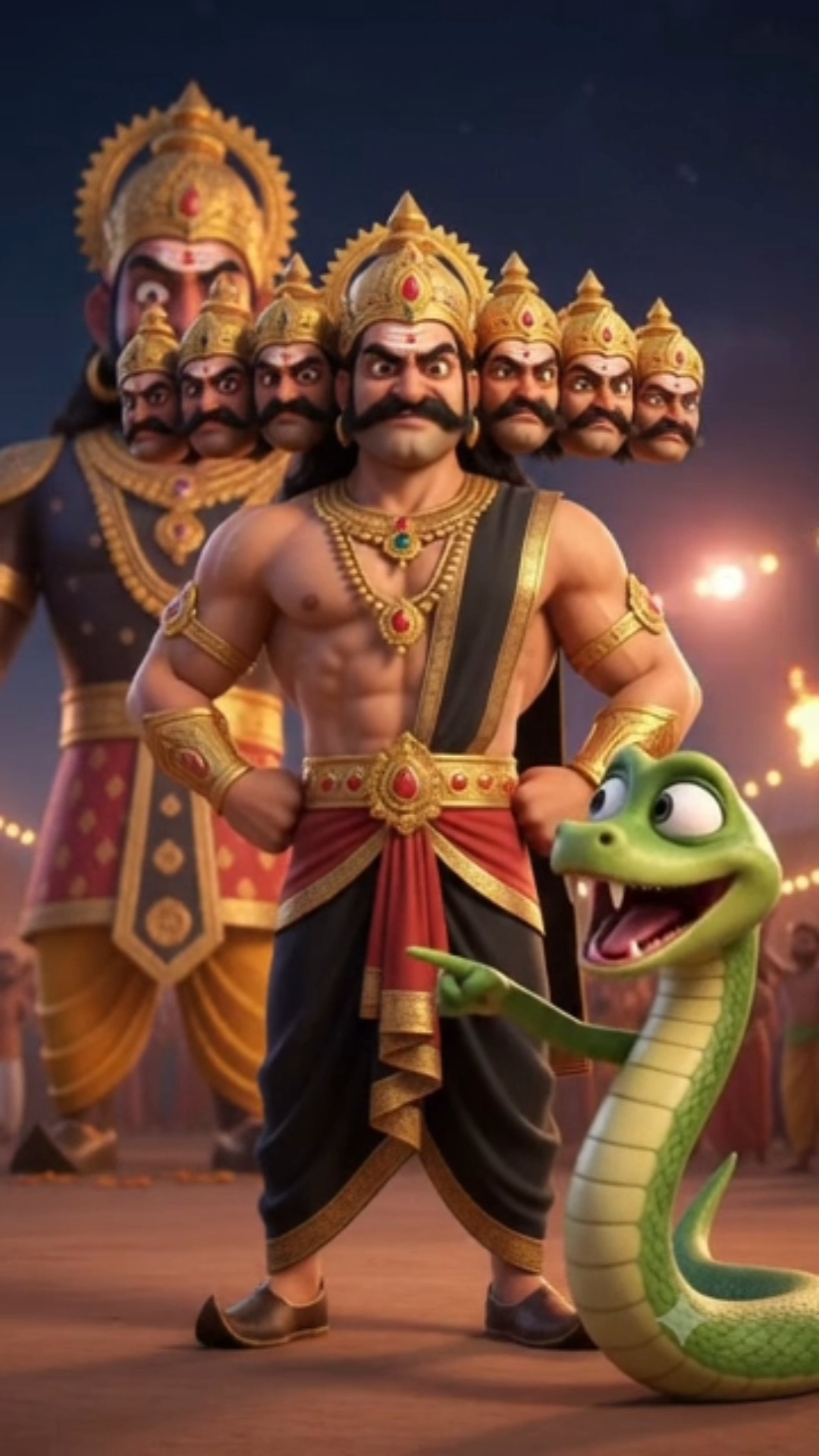 Ravan Dahan 😂 #shorts #bideo
