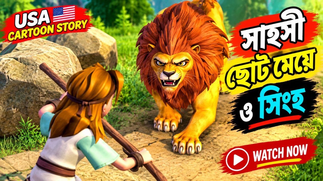 Brave Girl Saves a Baby Lamb 🐑❤️ | Emotional 3D Cartoon Story #Shorts
#Cartoon #3