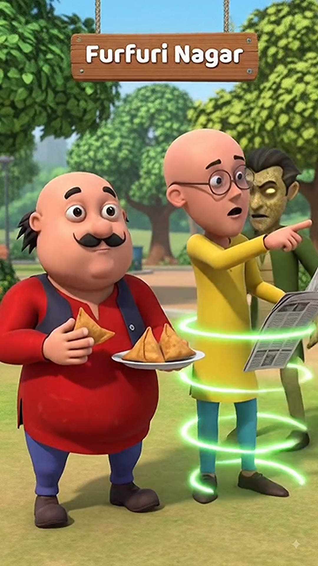 Motu Patlu with #ichchadhari Insan