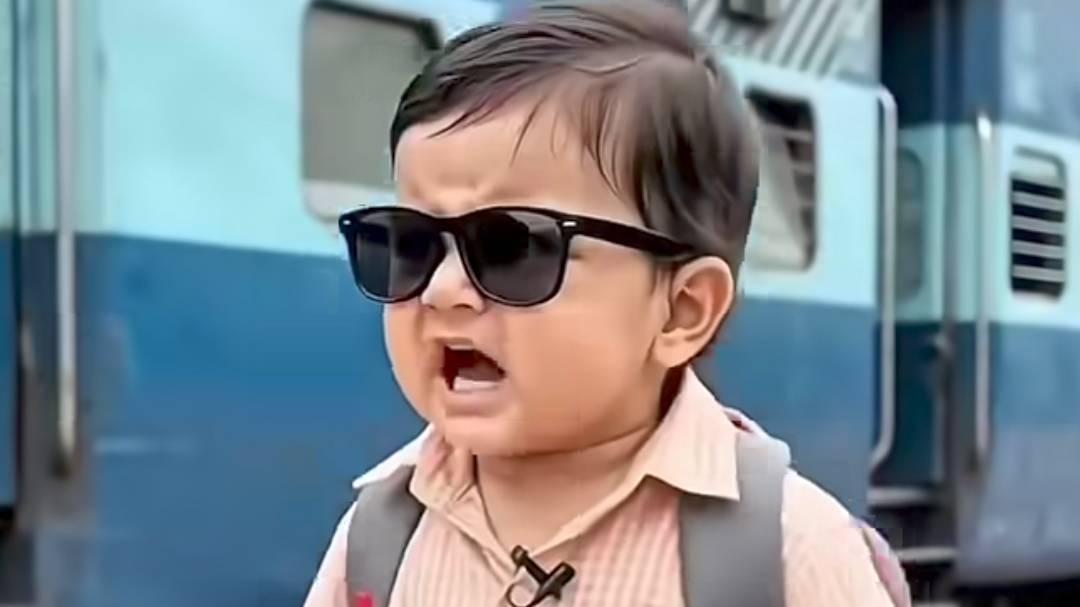 Cute baby ai funny video 🤣😂