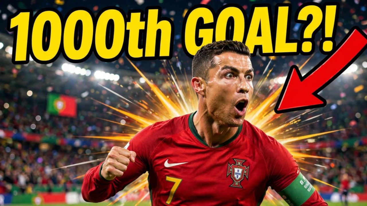 Ronaldo's 1000th Goal is COMING! You Won't Believe What He Just Did 😱