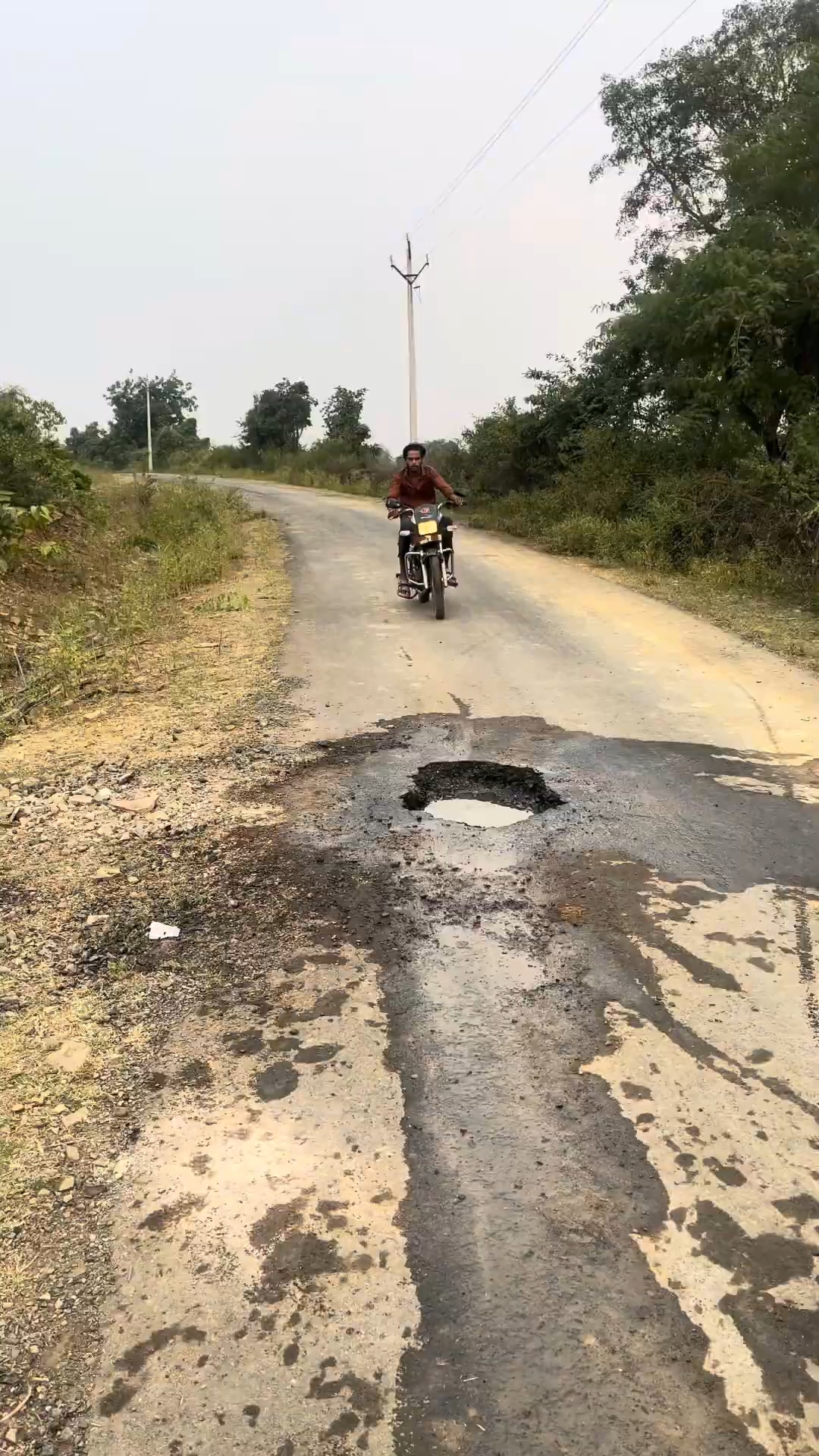 If we had not repaired the pothole today, an accident would have happened. #help #he