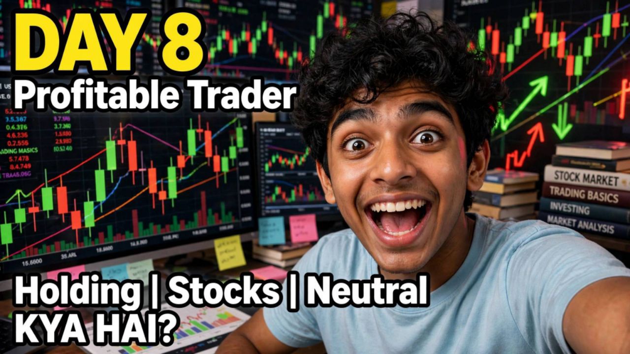 Mara trading journey ka aaj 8 वा दिन है