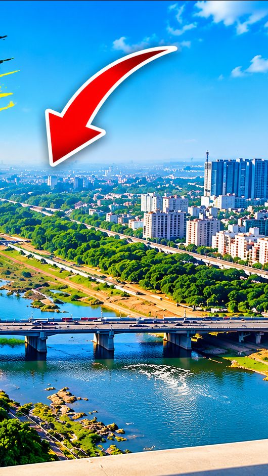 😍 खूबसूरत सिटी व्यू | Amazing City View #Shorts