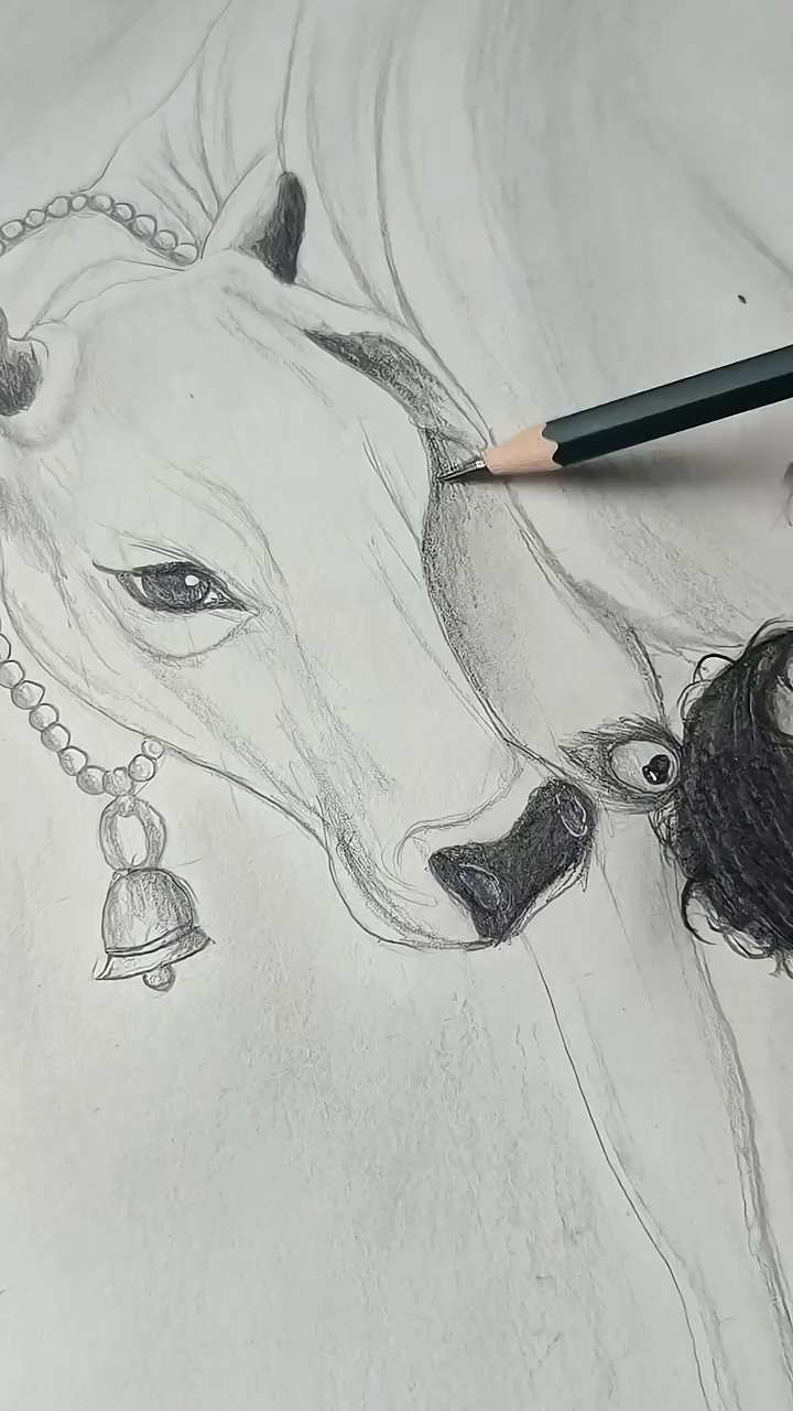 Cute Krishna Cow ♥️😍