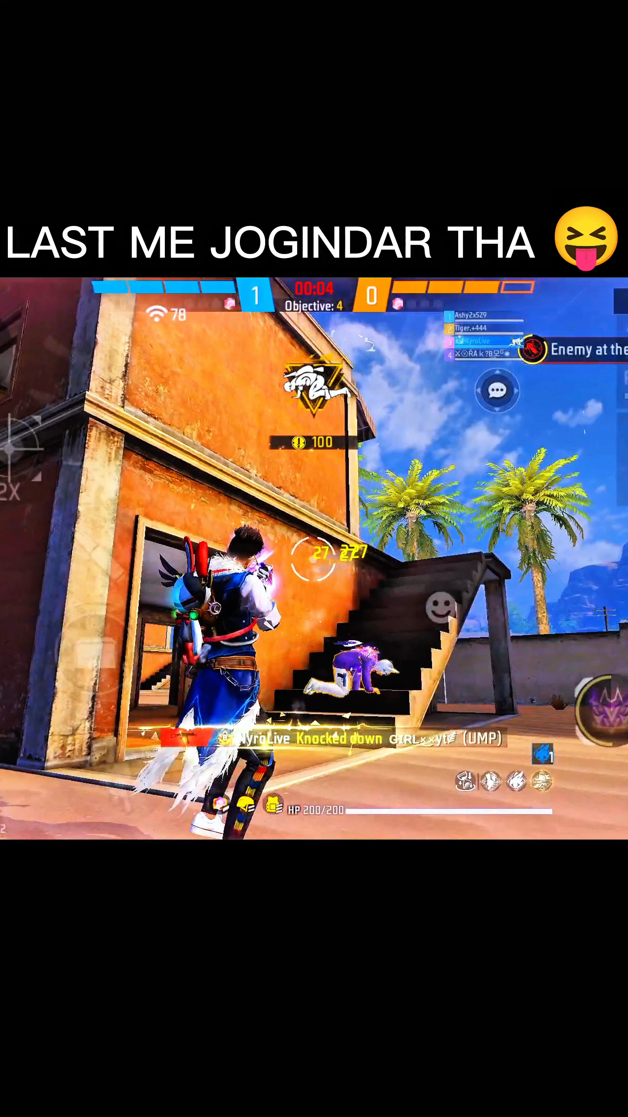 1v4 clatch 😱