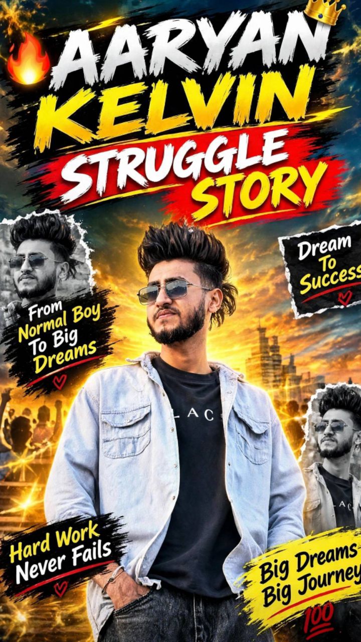 Day-3/365 |

Aryan Kelvin

| Dhanbad Se Social

Media Star Tak ❤️‍🩹🫡