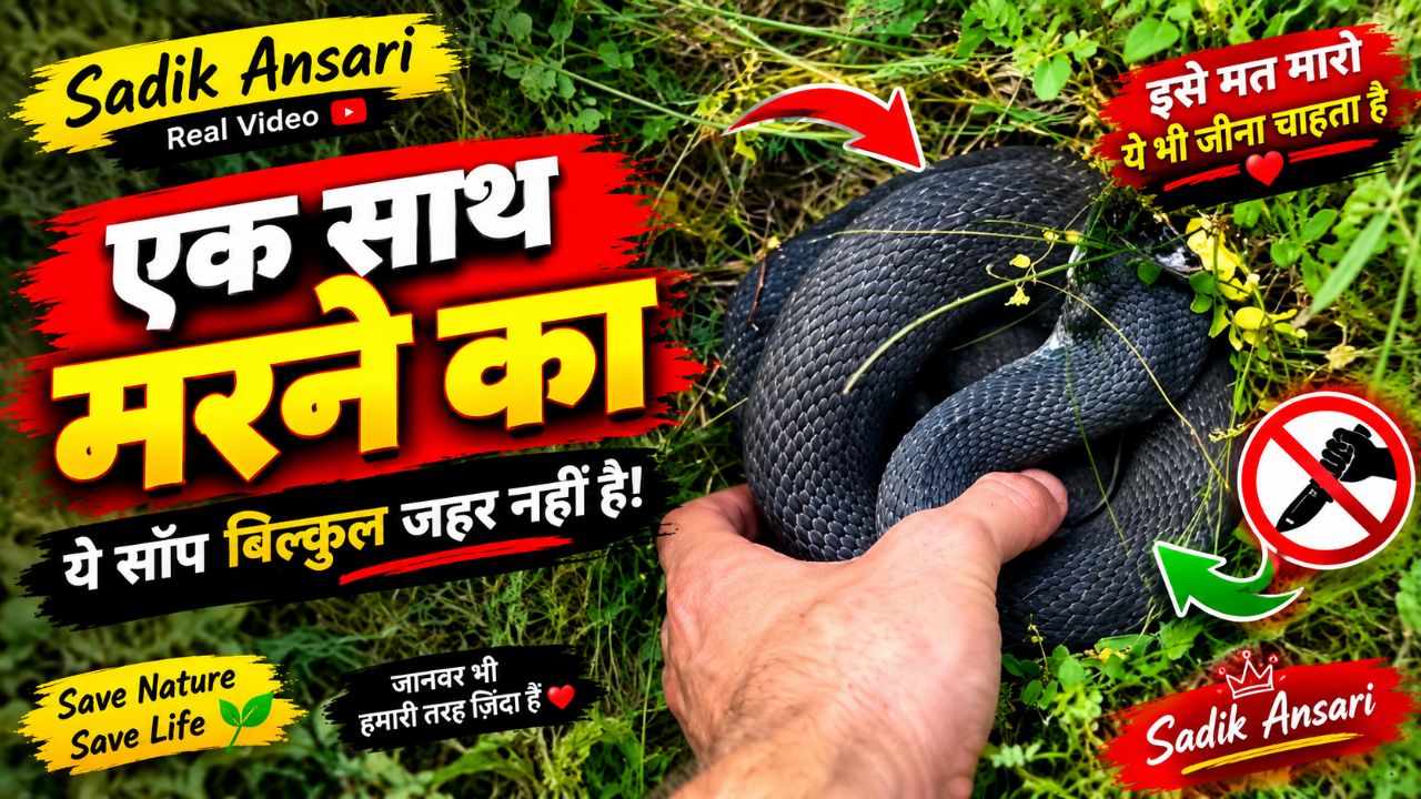 Please Don't Hurt This Snake 🐍❤️ | Save Wildlife, Save Life! #Shorts