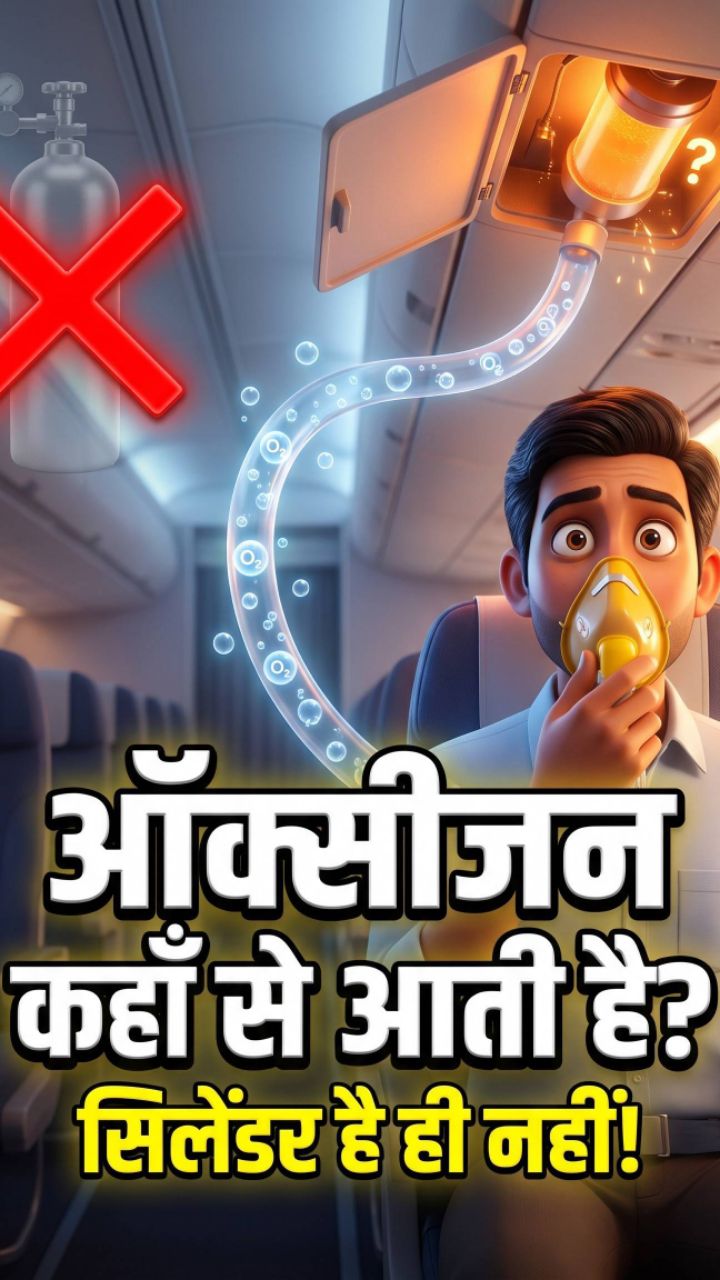 How Airplane Emergency Oxygen Masks Work (3D Science)