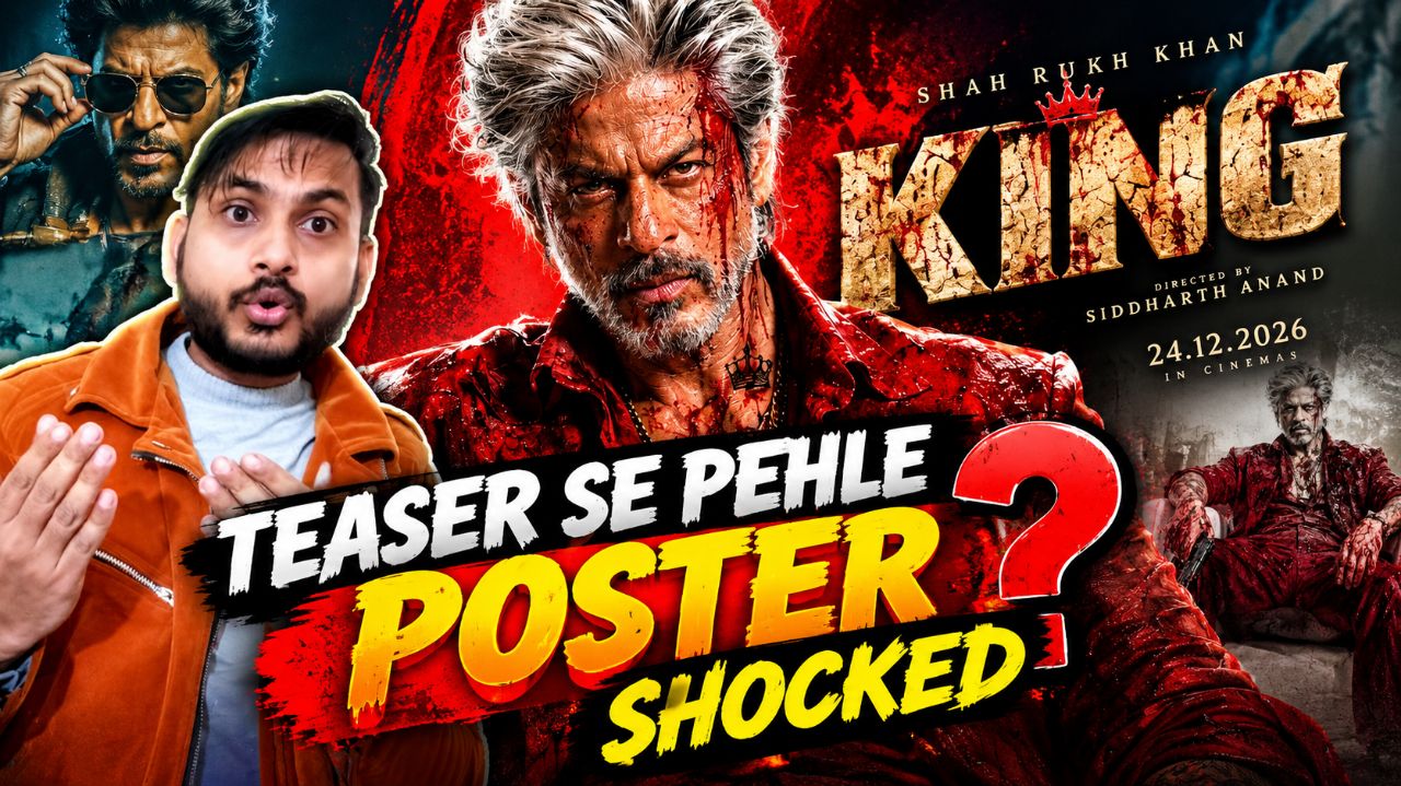🔥 KING Movie: Teaser Se Pehle Poster? 😱 SRK Fans Shocked!