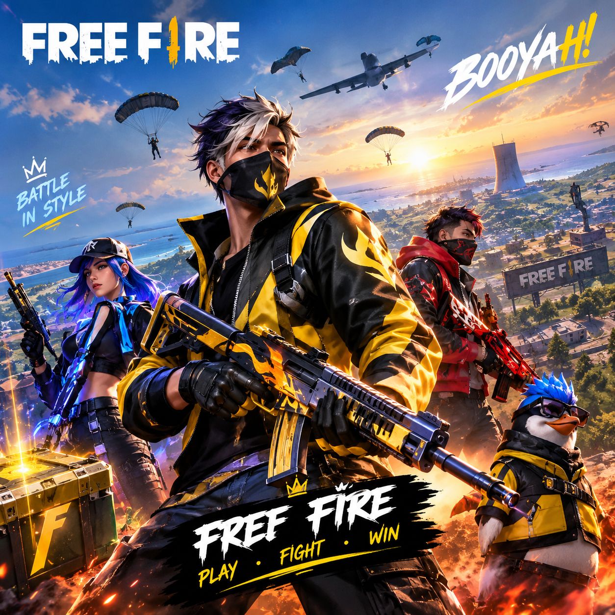 Free fire lovers ❤️ on Bideo
