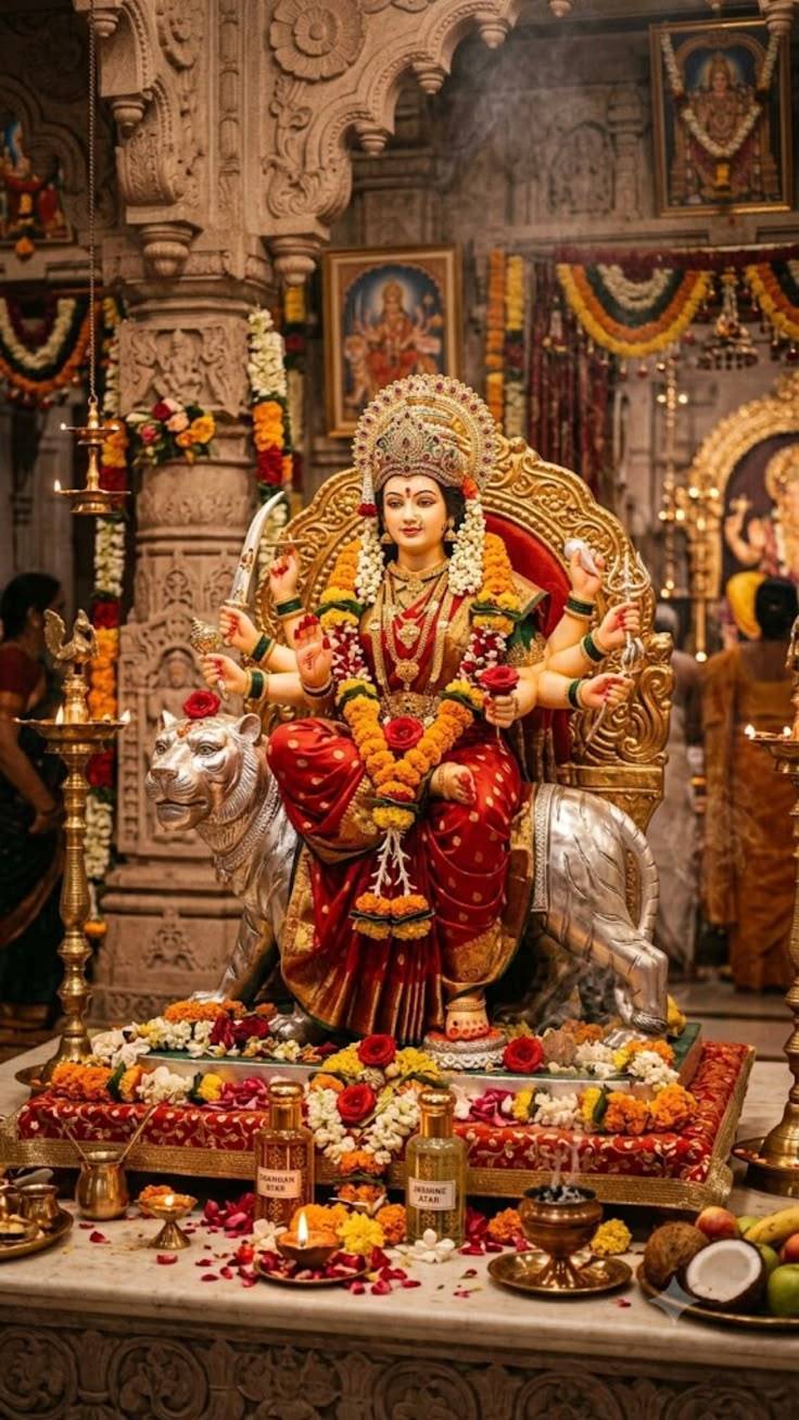 Mata Rani visarjan