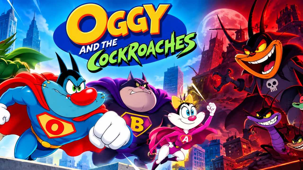 Oggy and the cockroach
