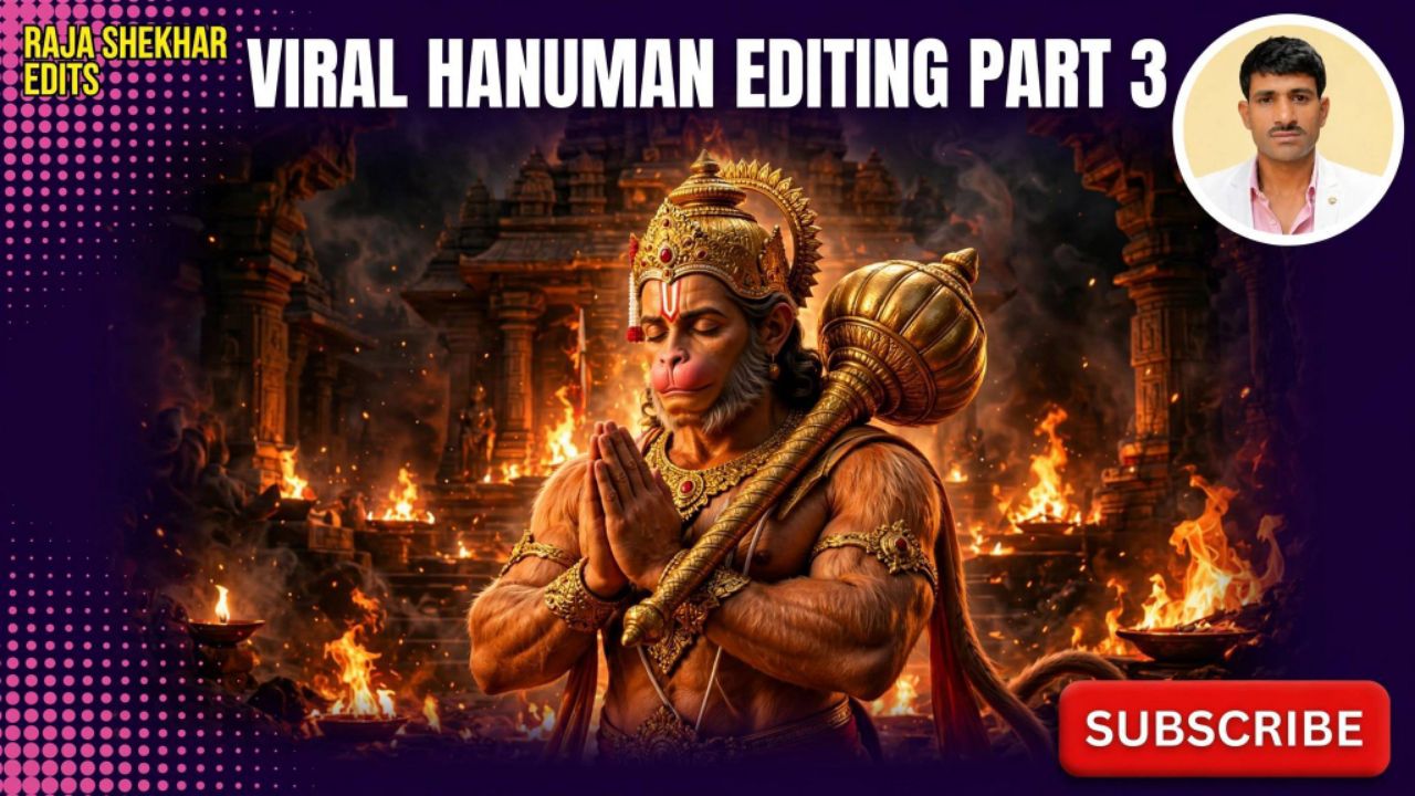 || JAI BAJRANGBALI || VIRAL HANUMAN EDITING | RAJA SHEKHAR EDITS