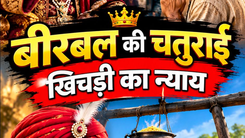 बीरबल की चतुरई खिचड़ी का न्याय