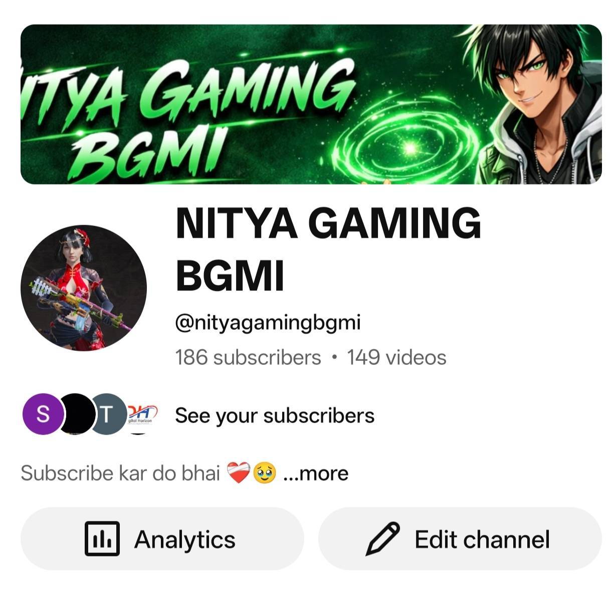 Nitya gaming bgmi on Bideo