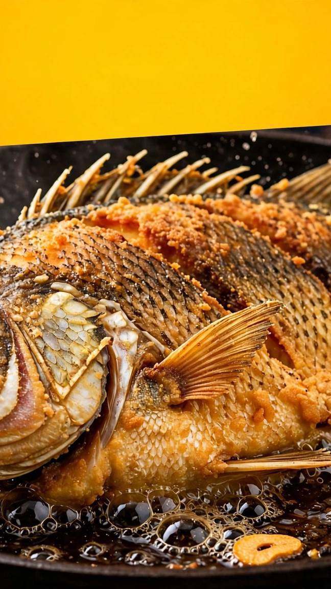 A big

Anabas testudineus
Fish frying seen 😋😋. #shorts#follow#share#like#comment#ai#viral