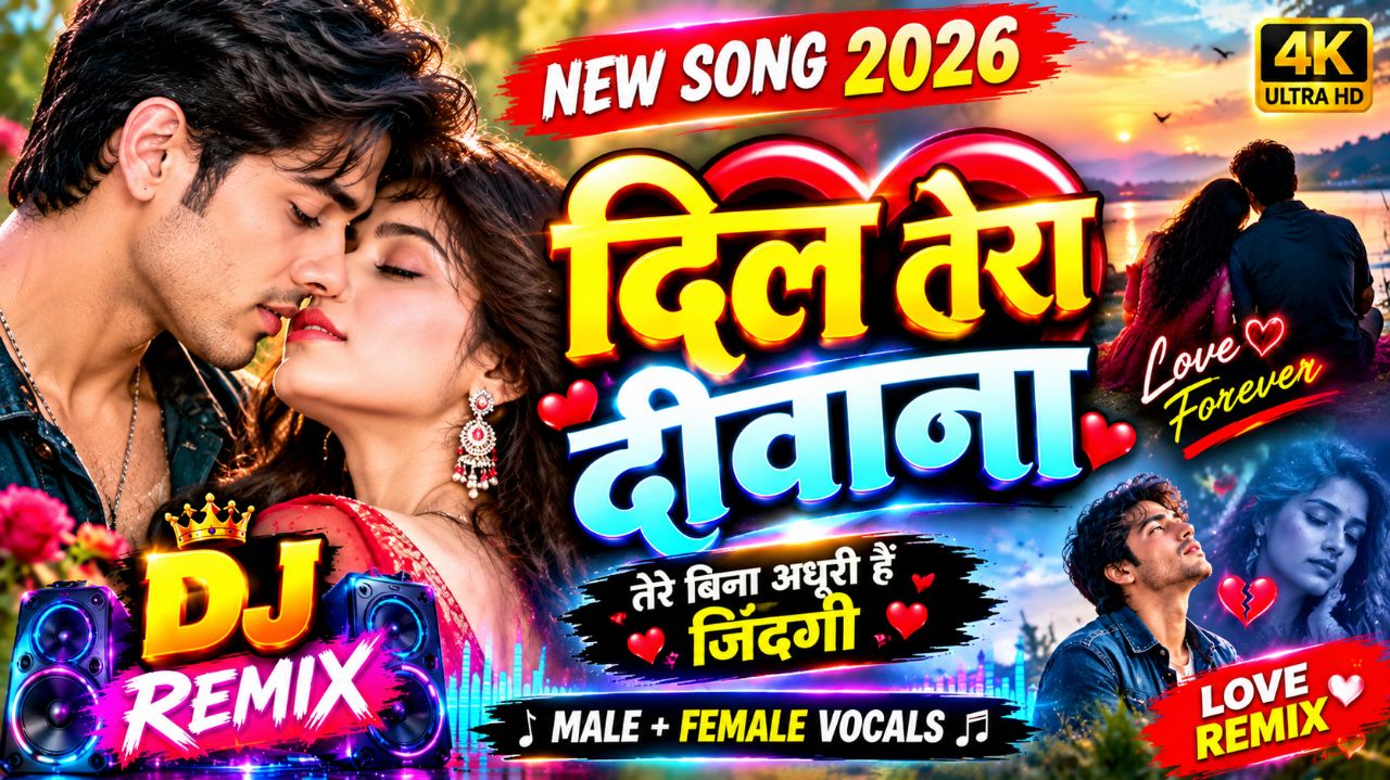 Dil Nahi Lagta ❤️💔 | New Hindi Sad Love Song 2026 | Heart Touching Romantic Song
