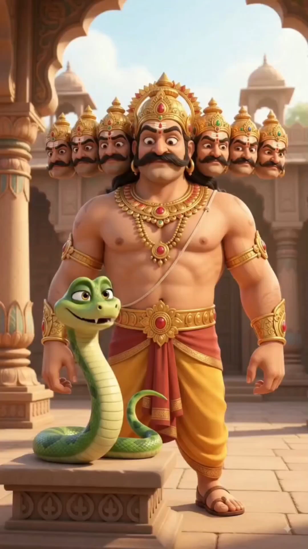 रावण तेरे दस सिर हैं तू टी शर्ट किस सिर से पहनता है 🤣