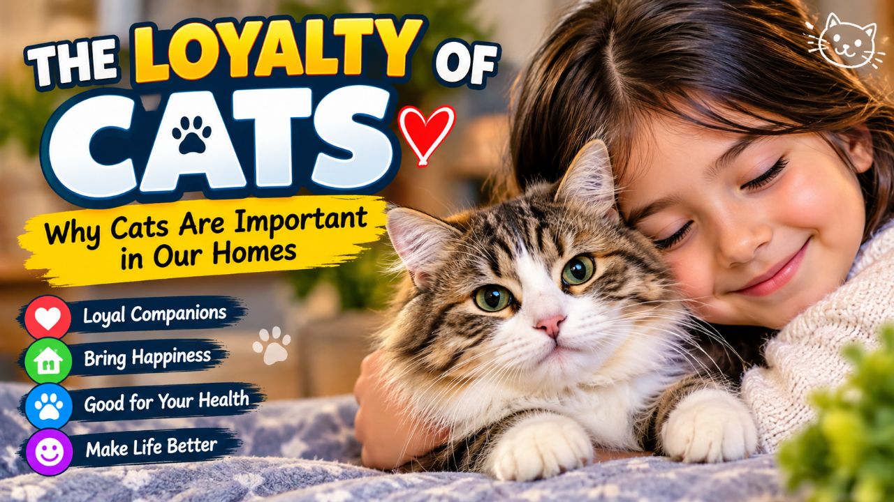 The Loyalty of Cats 🐱 | Why Cats Are Important in Our Homes | Heartwarming Story