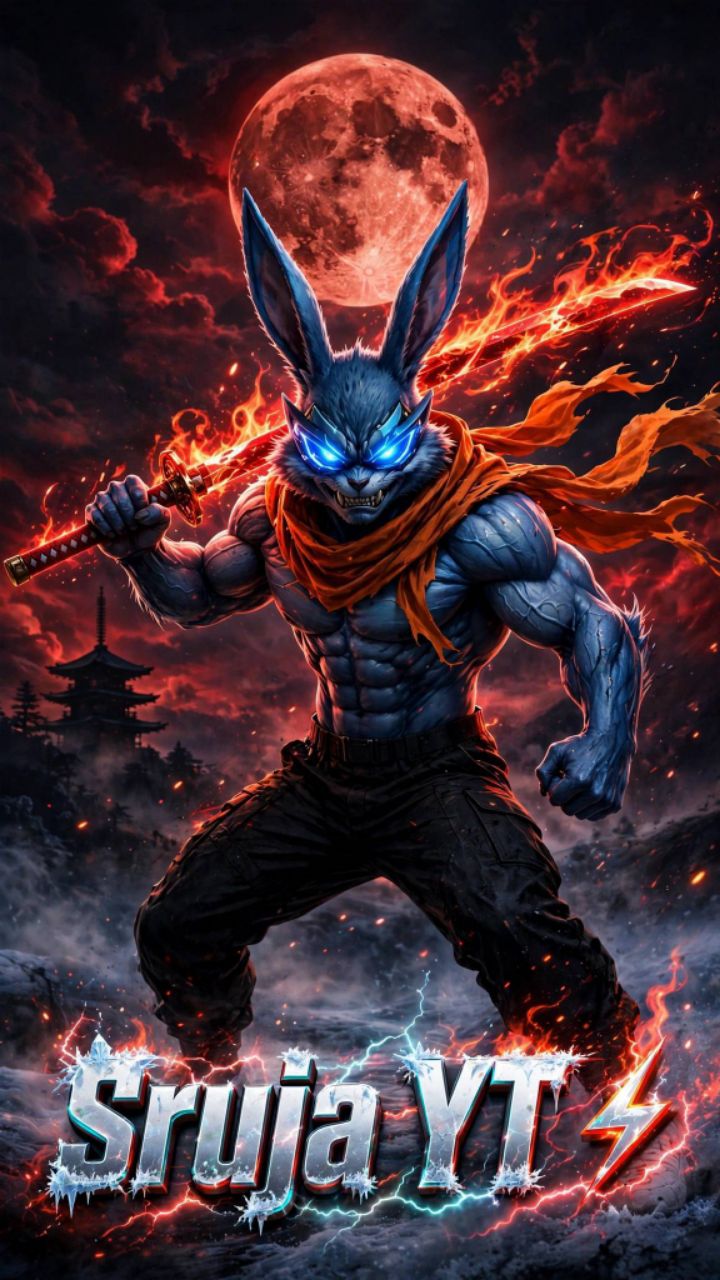 BLOOD MOON BUNNY DEMON 😈🔥 Most Dangerous Entry | Sruja YT #shorts