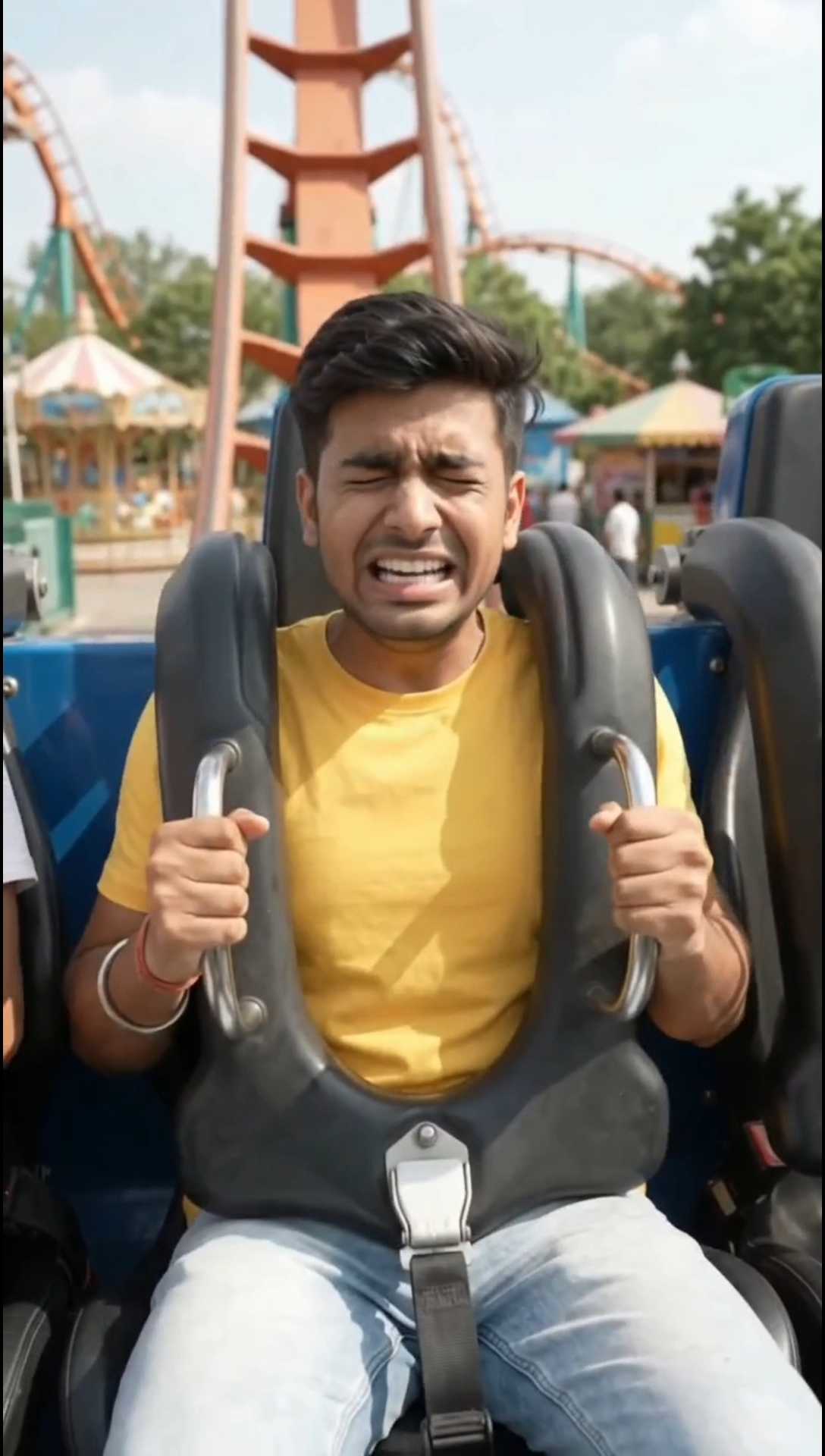 देसी लड़का पहली बार AMUSEMENT PARK में 😂🎢 | सबसे बड़ा TWIST!