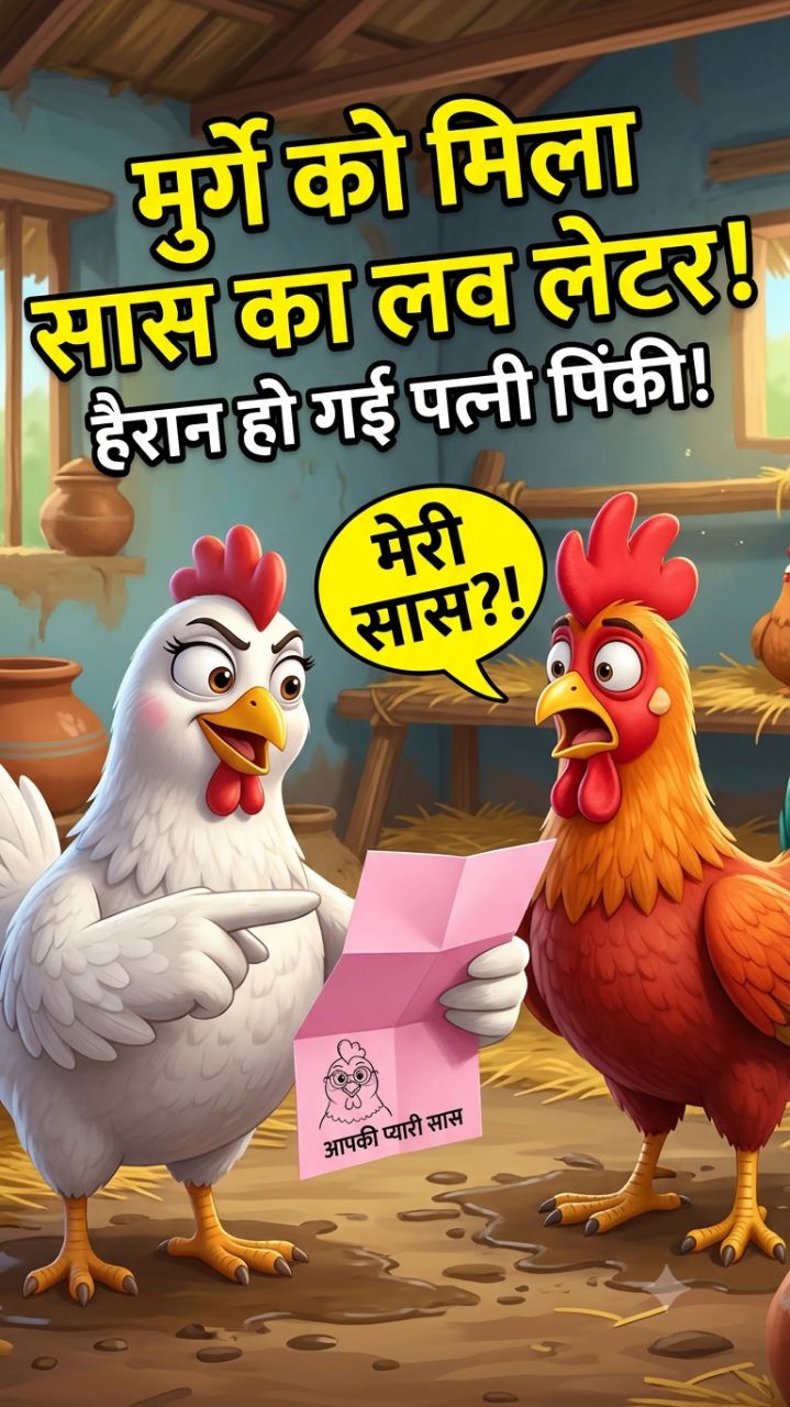 🐓💌 मुर्गे की जेब में मिला लव लेटर! नाम पढ़ते ही उड़ गए होश 😂😱