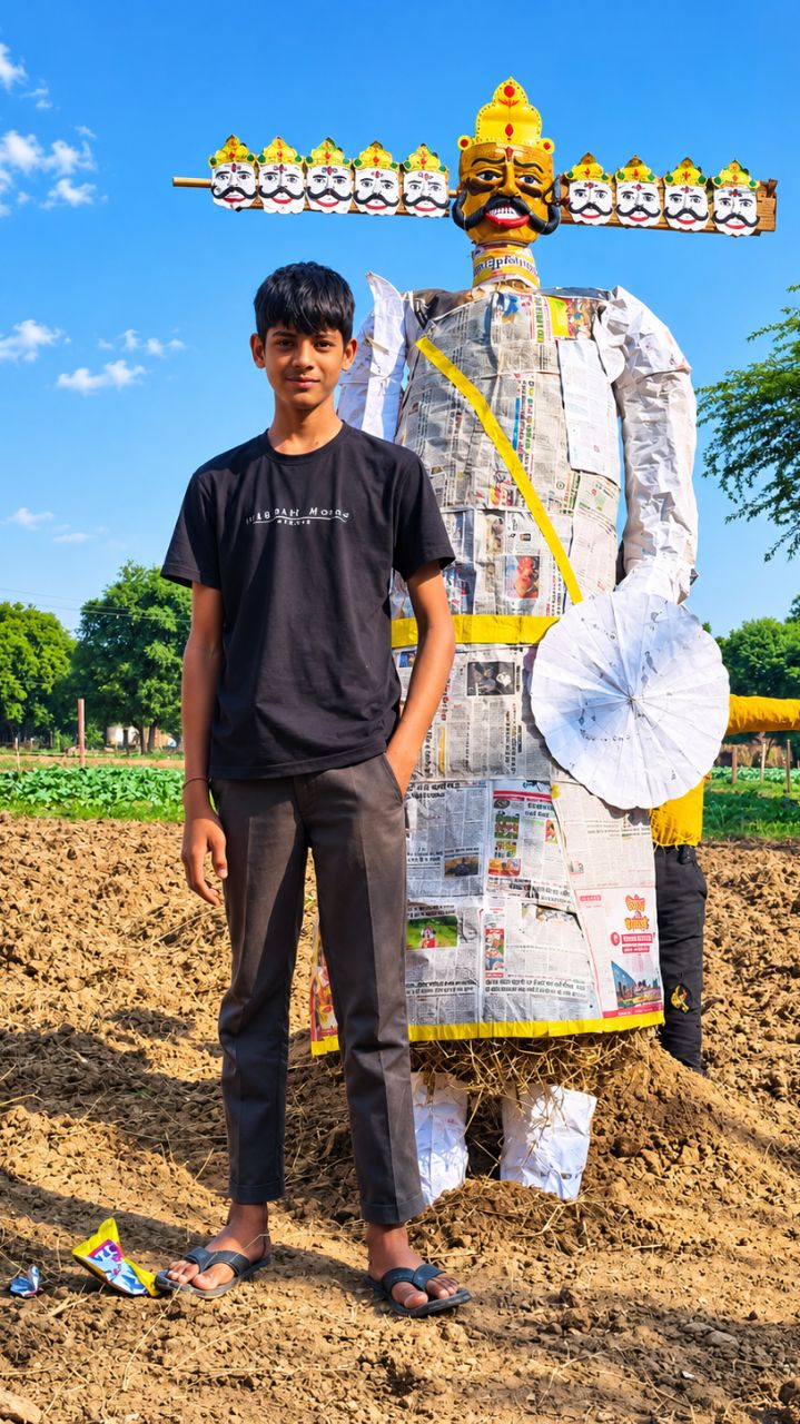 9 feet ka 10siar vala ravan