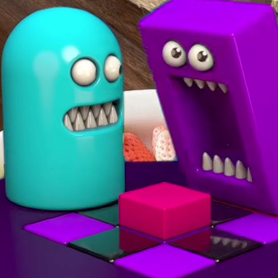 3D animation cartoon vide on Bideo