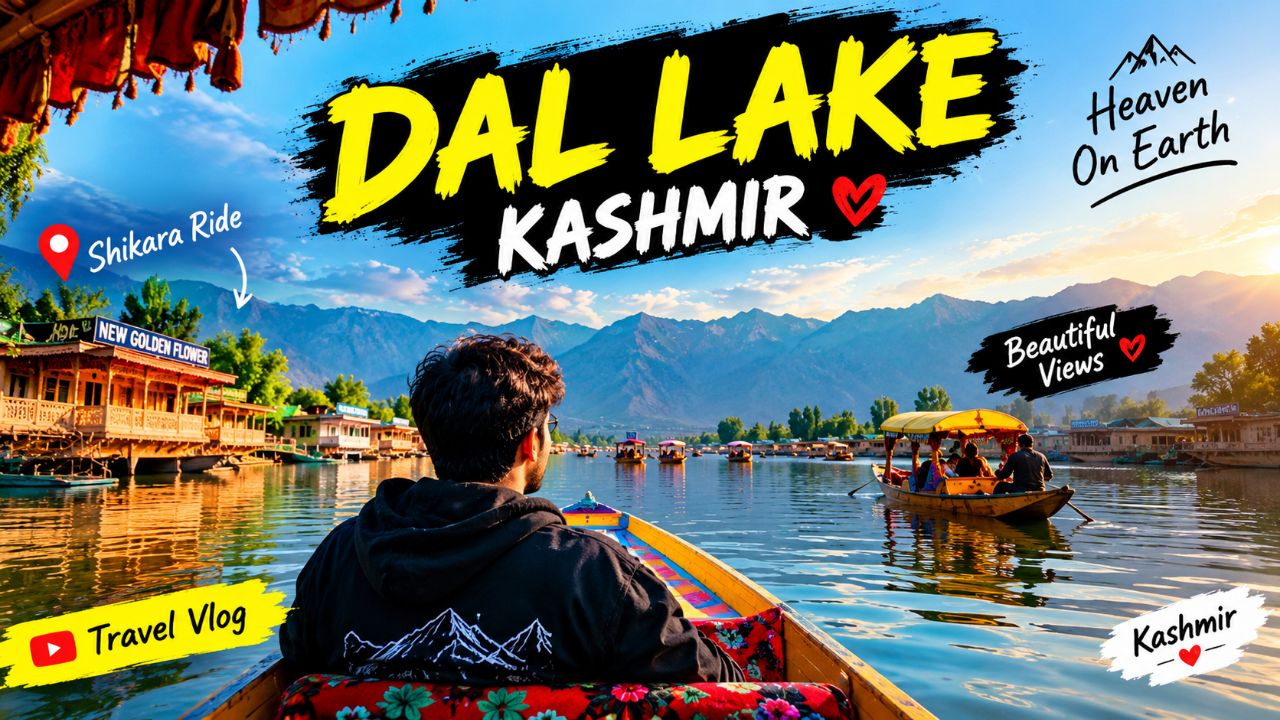 Dal Lake Kashmir 😍 | Heaven on Earth 🛶🌄