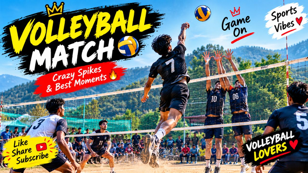 🔥 Crazy Volleyball Match! Best Spikes & Epic Moments 🏐💥