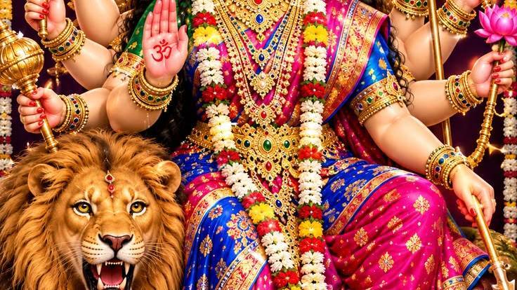 जय माता दी! जय माँ दुर्गा! 🙏🚩
माता रानी की इस दिव्य और मनमोहक झलक के दर्शन करें। 🌺 माँ दुर्गा आप
