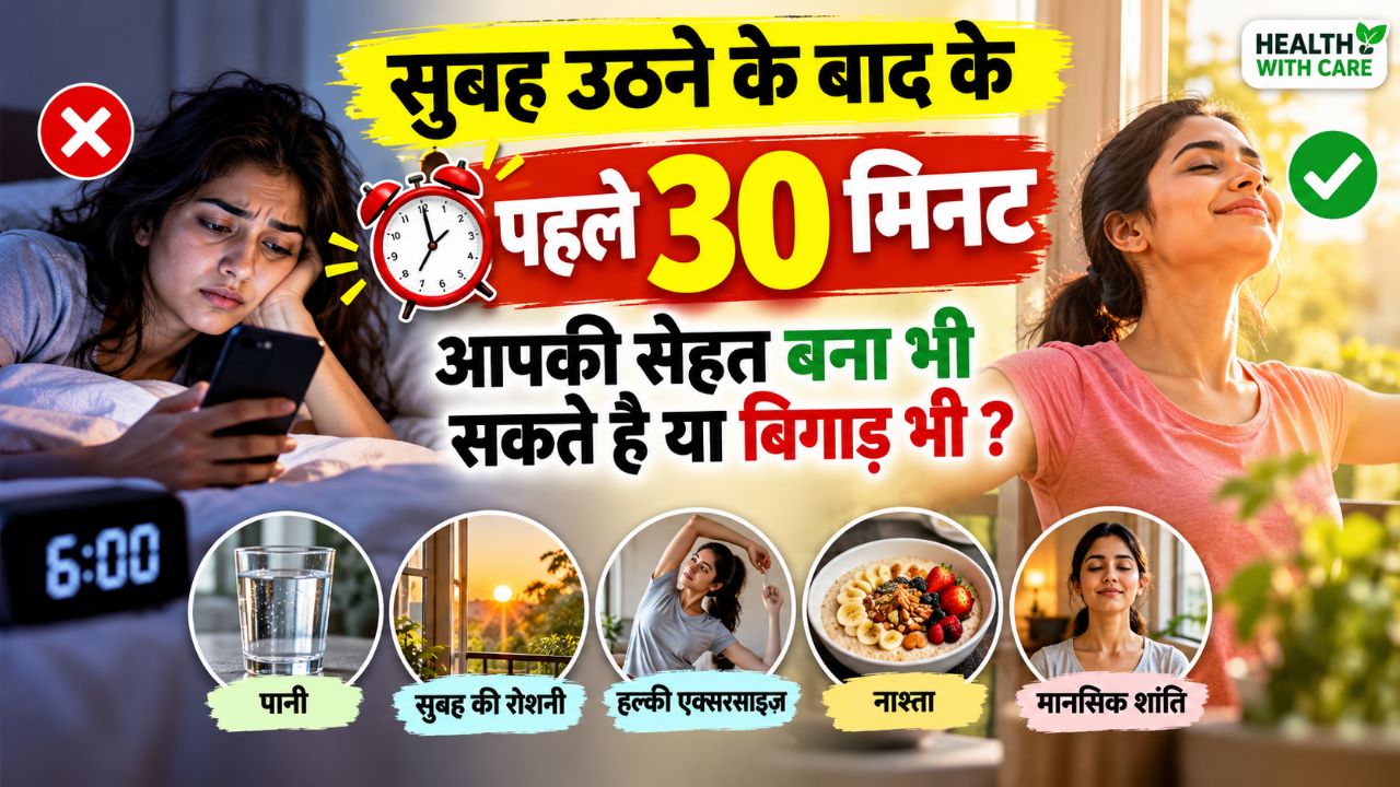 सुबह उठने के बाद पहले 30 मिनट में क्या करें? 5 Healthy Habits जो बदल सकती हैं आपकी सुबह