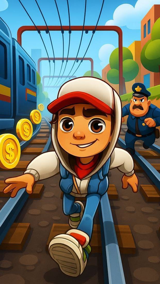 🚆 ट्रेन से आगे भागा लड़का! 😱 सिक्कों की लालच में खतरनाक दौड़ 😂🪙