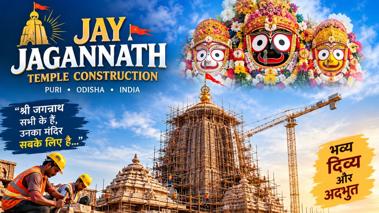 Jai jagannath temple counstaction