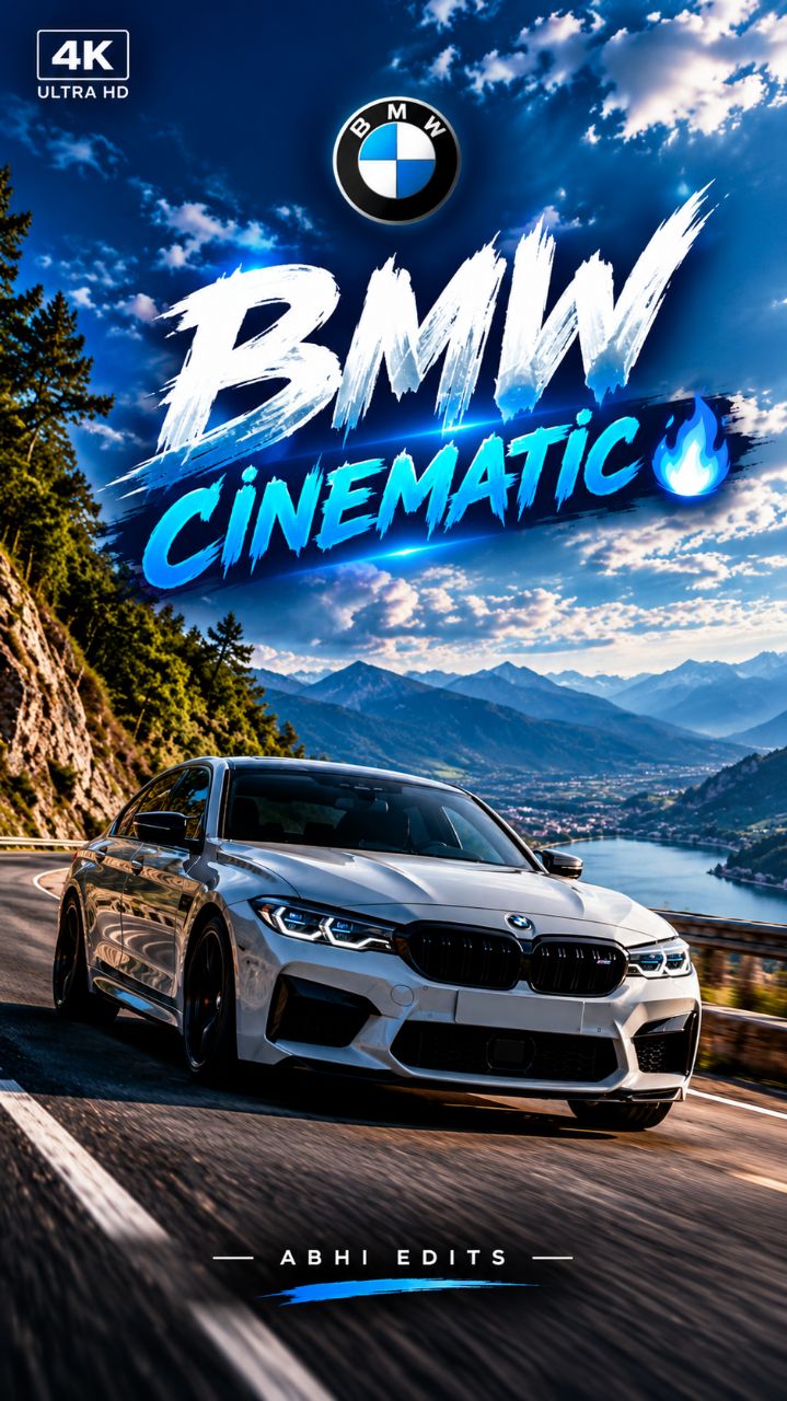 BMW Cinematic Edit 🔥 | 4K Car Edit | ABHI EDITS
