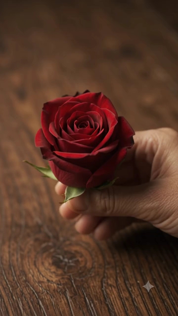 Rose ka flower me mahadev ji ka temple