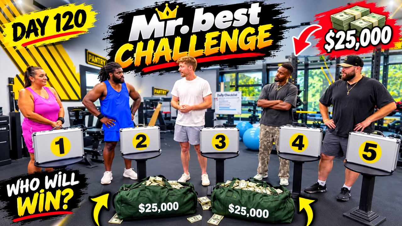 Mr.best challenging video.