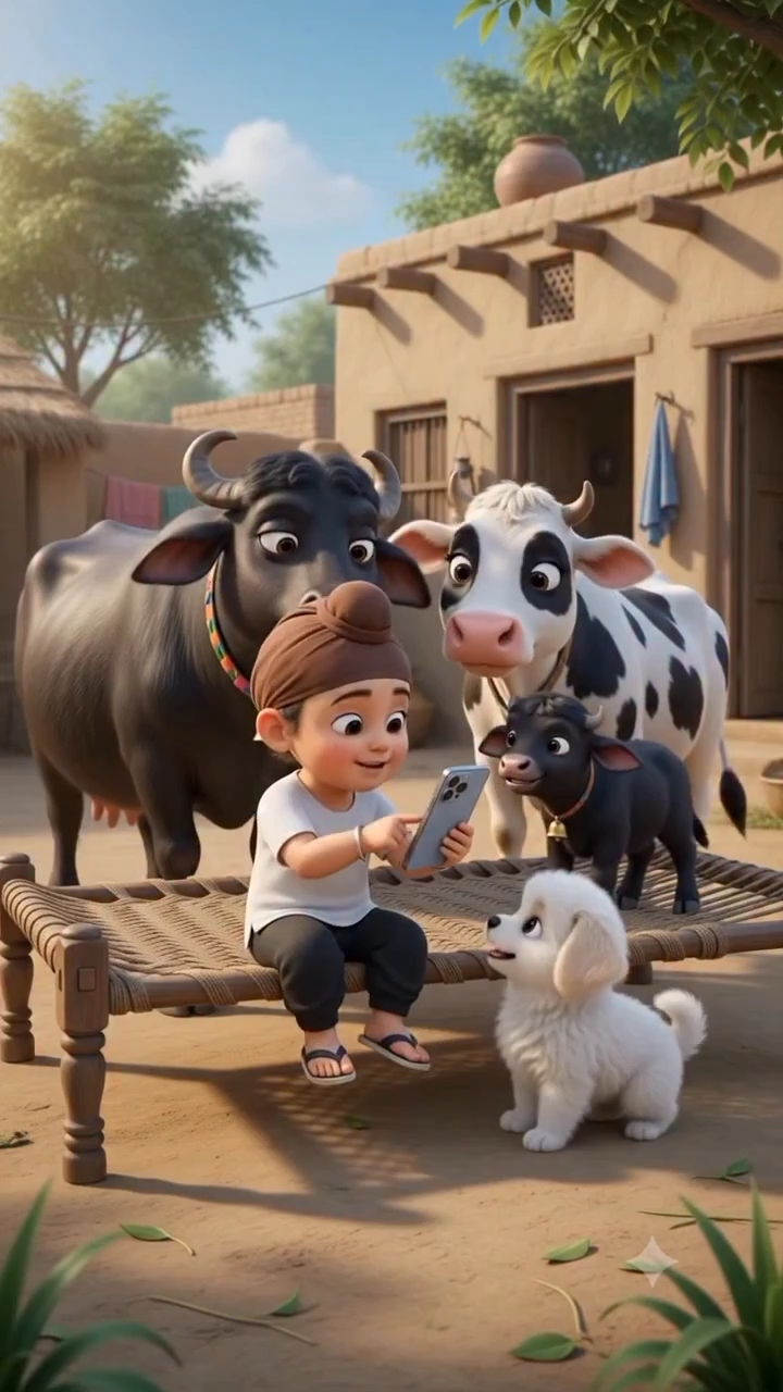 AI ko buffalo ne bataya aapane Malik ki detail aur FIR buffalo dar gai kahati hai जल्दी-जल्दी band k